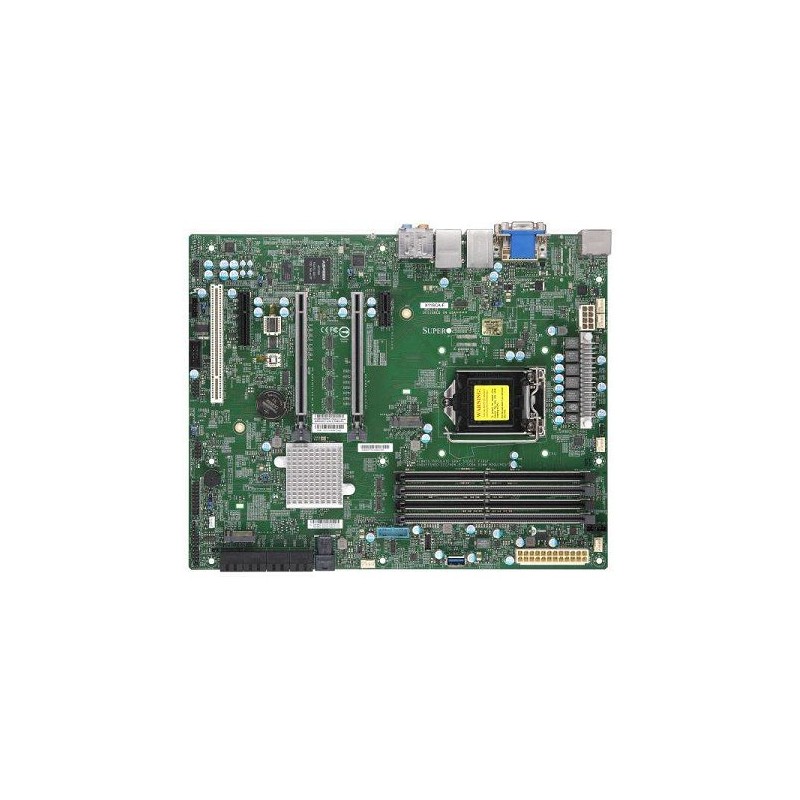SUPERMICRO MB 1xLGA1151 (Xeon E-2xx,core), C246,4xDDR4,8xSATA3,2xM.2,4xPCIe3.0 (x16/8/4/1),HDMI,DP,DVI,Audio,2x LAN… MBDX11SCAFO