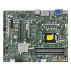 SUPERMICRO MB LGA1200 (Xeon W-12xx, core), W480,4xDDR4,4xSATA3,2xM.2,3xPCIe3.0 (x16/8/4),HDMI,DP,DVI,Audio,2x LAN,I… MBDX12SCAFO