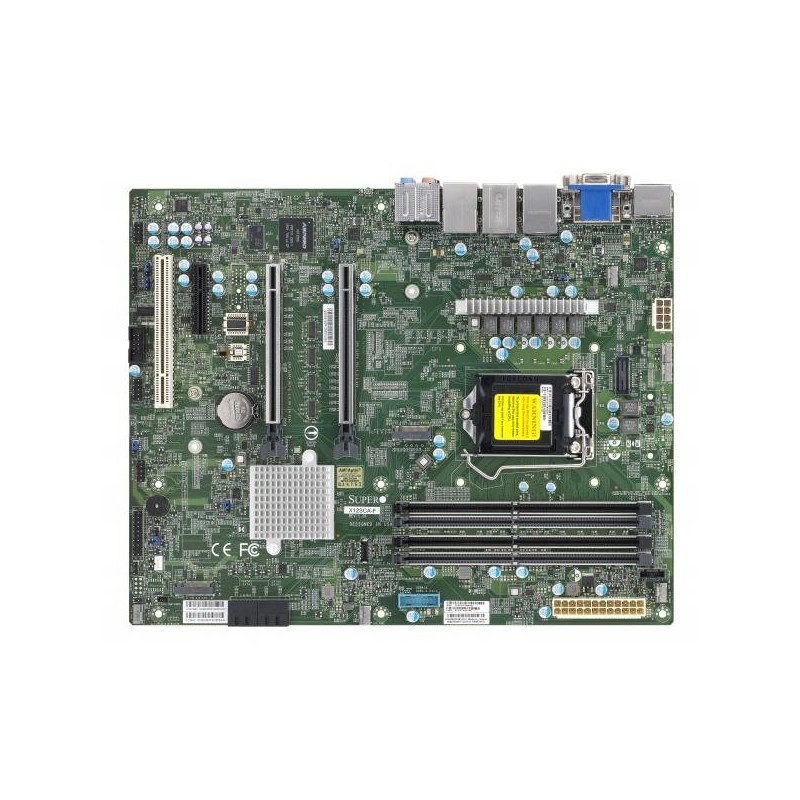 SUPERMICRO MB LGA1200 (Xeon W-12xx, core), W480,4xDDR4,4xSATA3,2xM.2,3xPCIe3.0 (x16/8/4),HDMI,DP,DVI,Audio,2x LAN,I… MBDX12SCAFO