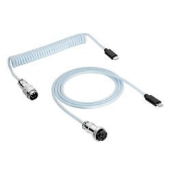 Akyga Kabel vinutý Aviator ver. 2.0 USB-C / USB-C, modrá 3m