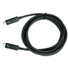 QNAP datový kabel CAB-TBT315M-40G, Thunderbolt3 Type-C 40Gbps, aktivní, 1,5m