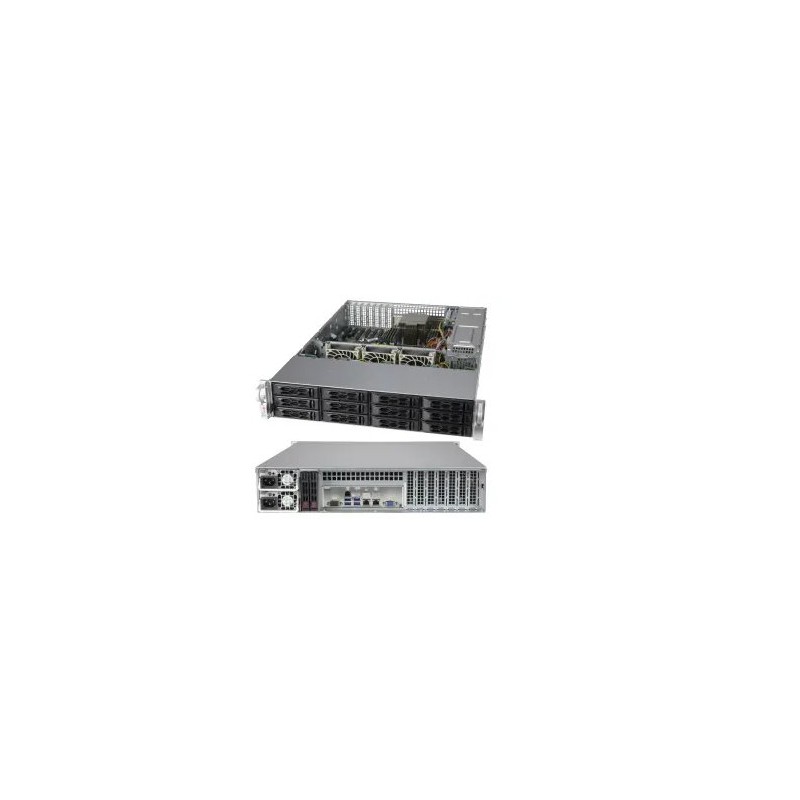Supermicro AS-2014S-TR, Rome 7352 CPU, 4x 64GB DDR4-3200, 2x SSD M.2 NVMe PCIe4 960GB, AOC-S3916L-H16IR-32DD-O, 4x HDD,