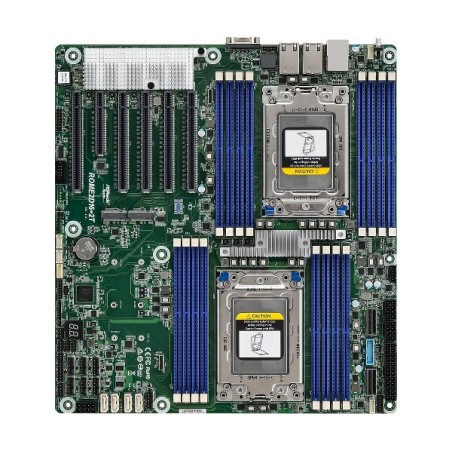 ASRock Rack ROME2D16-2T 2x SP3, 16xDDR4 ECCreg, 8-16x SATA, 2x M.2(22110), 6x PCIe4 , 2x 10Gb LAN, IPMI