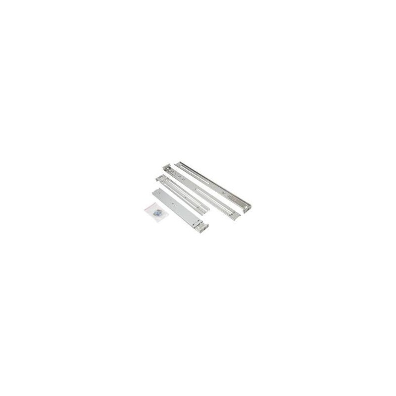 SUPERMICRO 1U, Rail Set, Screw/Quick, For 1U 17.2"W SC512F