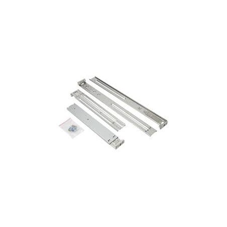 SUPERMICRO 1U, Rail Set, Screw/Quick, For 1U 17.2"W SC512F
