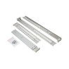 SUPERMICRO 1U, Rail Set, Screw/Quick, For 1U 17.2"W SC512F
