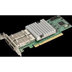 SUPERMICRO AOC-S100G-M2C Dual QSFPF28 100Gb/s, Mellanox ConnectX-4EN, PCIe3 x16 AOCS100GM2CO