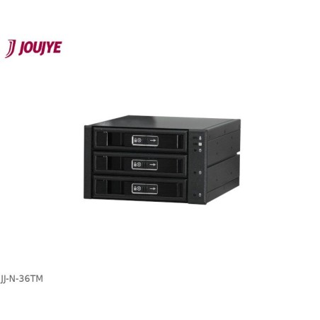 Jou Jye Backplane pro 3.5" 3x SATA/SAS3 HDD do 2x 5,25" black (náhrada JJ-2132M-SS)