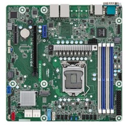 ASRock Rack E3C252D4U LGA1200 (Xeon 2300), 4xDDR4 ECC, 6x SATA, M.2(22110), 3x PCIe, 2x LAN, IPMI
