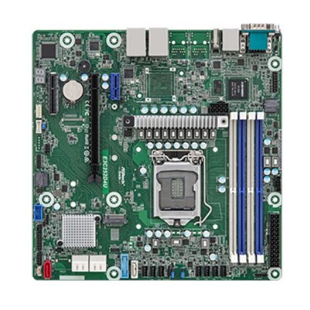 ASRock Rack E3C252D4U LGA1200 (Xeon 2300), 4xDDR4 ECC, 6x SATA, M.2(22110), 3x PCIe, 2x LAN, IPMI