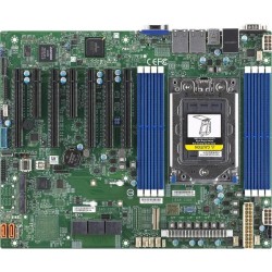 SUPERMICRO MB 1xSP3 (Epyc 7002 SoC), 8x DDR4, 16x SATA3 nebo 8x SATA+2x NVMe, 2x M.2, PCIe 4.0 (5 x16, 2 x8), 2x1Gb… MBDH12SSLIO