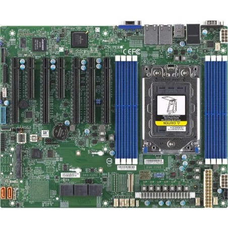 SUPERMICRO MB 1xSP3 (Epyc 7002 SoC), 8x DDR4, 16x SATA3 nebo 8x SATA+2x NVMe, 2x M.2, PCIe 4.0 (5 x16, 2 x8), 2x1Gb… MBDH12SSLIO