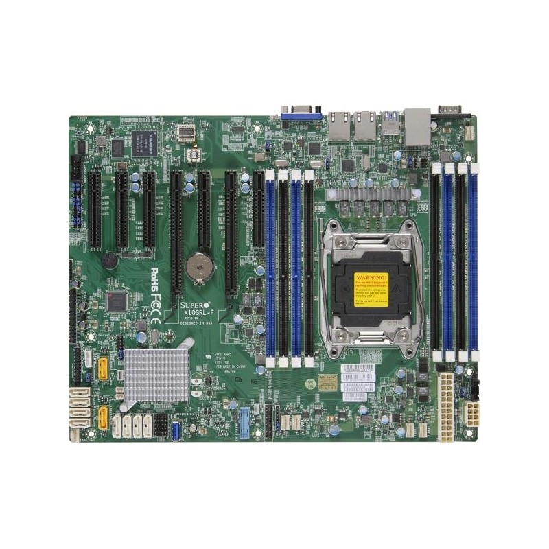 SUPERMICRO MB 1xLGA2066, iC422, 8x DDR4 ECC, 8xSATA3, M.2, 6x PCI-E 3.0, 2x LAN,IPMI