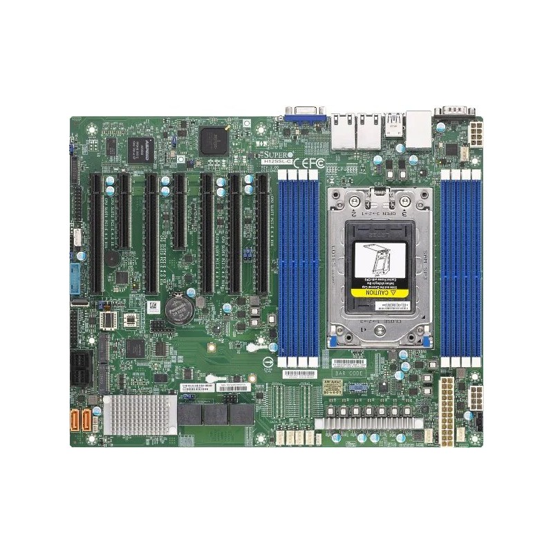 SUPERMICRO MB 1xSP3 (Epyc 7002 SoC), 8x DDR4, 8x SATA + 8xSATA/SAS(3008), 2x M.2, PCIe 4.0 (5 x16, 2 x8), 2x 1Gb, I… MBDH12SSLCO