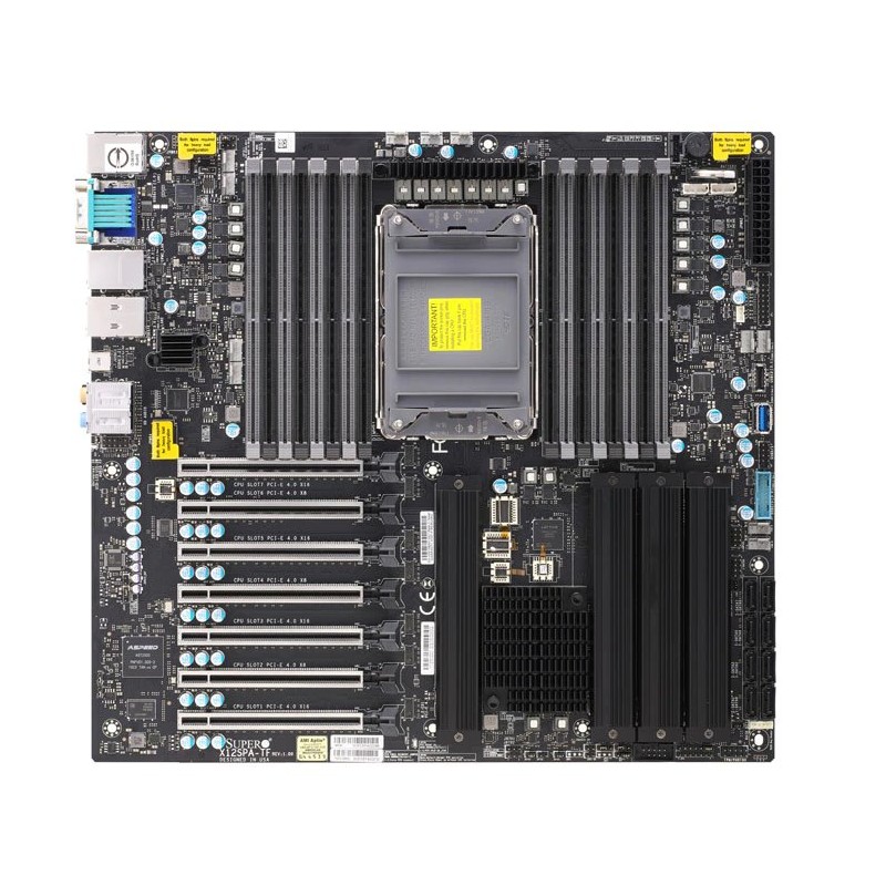 SUPERMICRO MB 1xLGA4189, iC621A, 16x DDR4 ECC, 10xSATA3, 4x M.2, 7x PCIe4.0, 10Gb + 1Gb LAN,IPMI