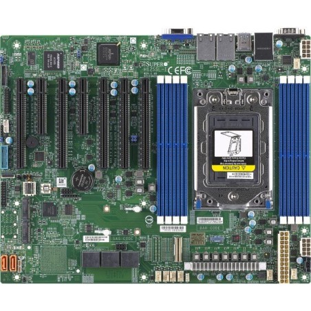 SUPERMICRO MB 1xSP3 (Epyc 7002 SoC), 8x DDR4, 16x SATA3 nebo 8x SATA+2x NVMe, 2x M.2, PCIe 4.0 (5 x16, 2 x8), 2x1Gb… MBDH12SSLIB