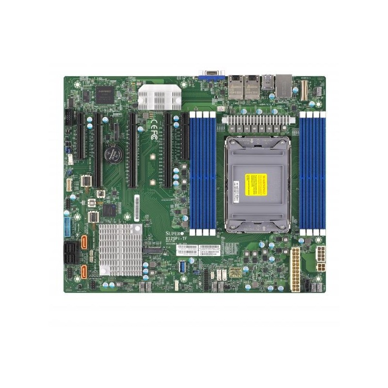 SUPERMICRO MB 1xLGA4189, iC621A, 8x DDR4 ECC, 2x NVMe, 10xSATA3, M.2, 5x PCIe4.0, 2x 10Gb LAN,IPMI MBDX12SPITFO