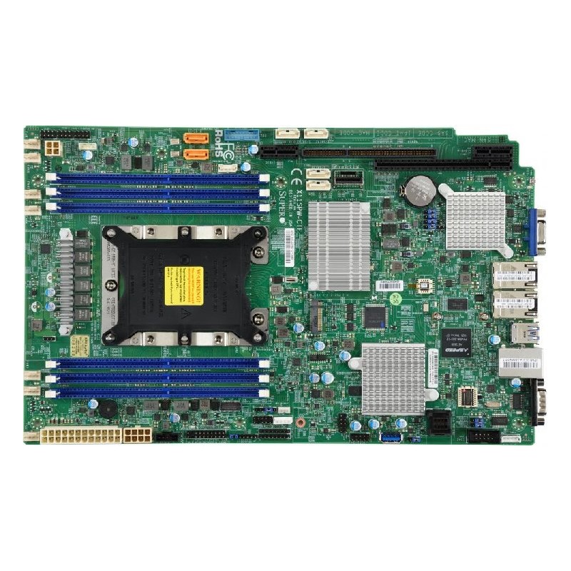 SUPERMICRO MB 1xLGA3647, iC622, 6x DDR4 ECC, 10xSATA3, 4x SAS 3008, 1xM.2, PCI-E 3.0/1,1(x32,x8),2x 10Gb LAN,IPMI, WIO