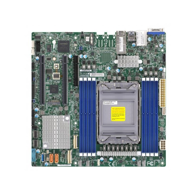 SUPERMICRO MB 1xLGA4189, iC621A, 8x DDR4 ECC, 4xNVMe, 10xSATA3, M.2, 3x PCIe4.0, 2x 10Gb LAN,IPMI