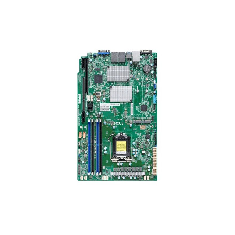 SUPERMICRO MB LGA1200 (Xeon E3-2300), C256, 4xDDR4, 8xSATA3, 2xM.2, PCIe4.0 x16 PCIe3 x4, VGA, 2x 10Gb, IPMI