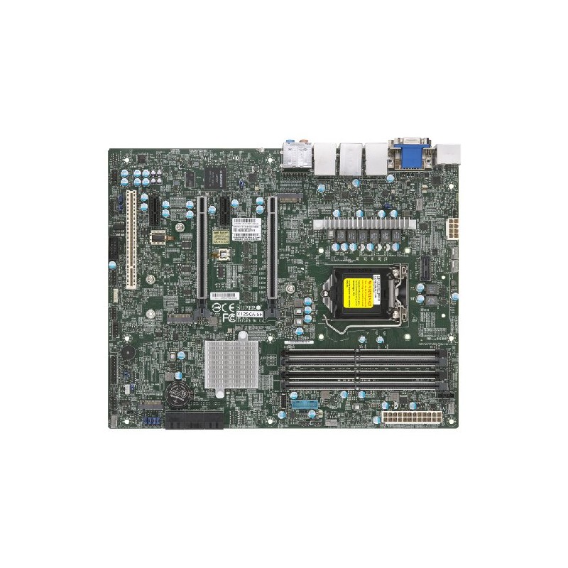 SUPERMICRO MB LGA1200 (Xeon W-13xx, core11), W580,4xDDR4,4xSATA,2xM.2,4xPCIe4.0 (16/8/1/1),HDMI,DP,DVI,Audio,2x LA… MBDX12SCA5FO