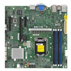 SUPERMICRO MB LGA1200 1U(core10g), Q470,4xDDR4,4xSATA3,M.2,3xPCIe3.0 (16/4/4),2xDP,DVI,VGA,Audio,2x1Gb,IPMI