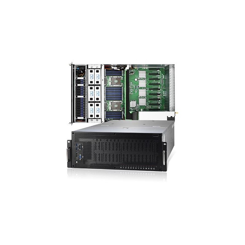 TYAN Thunder HX 4U 8 GPU server 2x 3647, 24x DDR4 ECC R, 14x 2,5 SATA, 3x 3200W (plat.), 2x 10Gb LAN, IPMI B7109F77DV14HR2TN