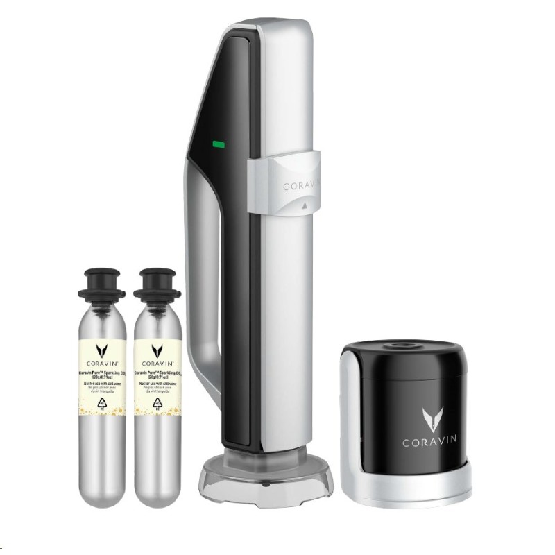 CORAVIN - Sparkling ( Sytém pro uchování šumivého vína ) - Black / Silver