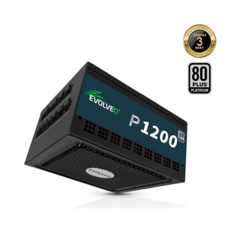 EVOLVEO P1200, 1200W/ ATX 3.1/ 80+ PLATINUM/