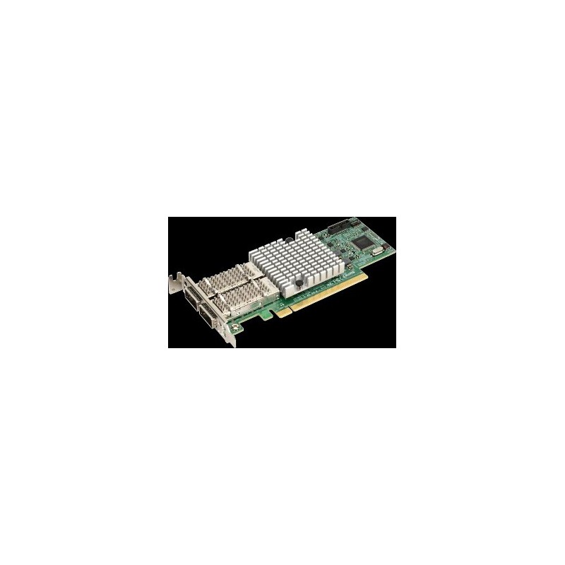 Supermicro Mellanox CX-5 VPI EDR IB adapter & 100GbE, 1p, QSFP28, PCIe3x16