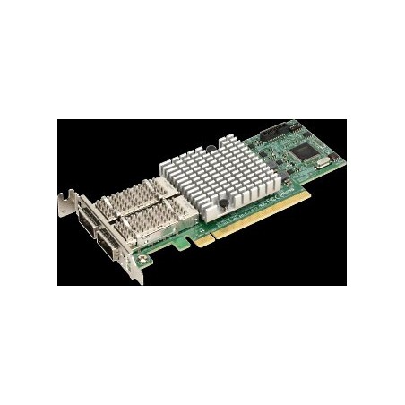 Supermicro Mellanox CX-5 VPI EDR IB adapter & 100GbE, 1p, QSFP28, PCIe3x16