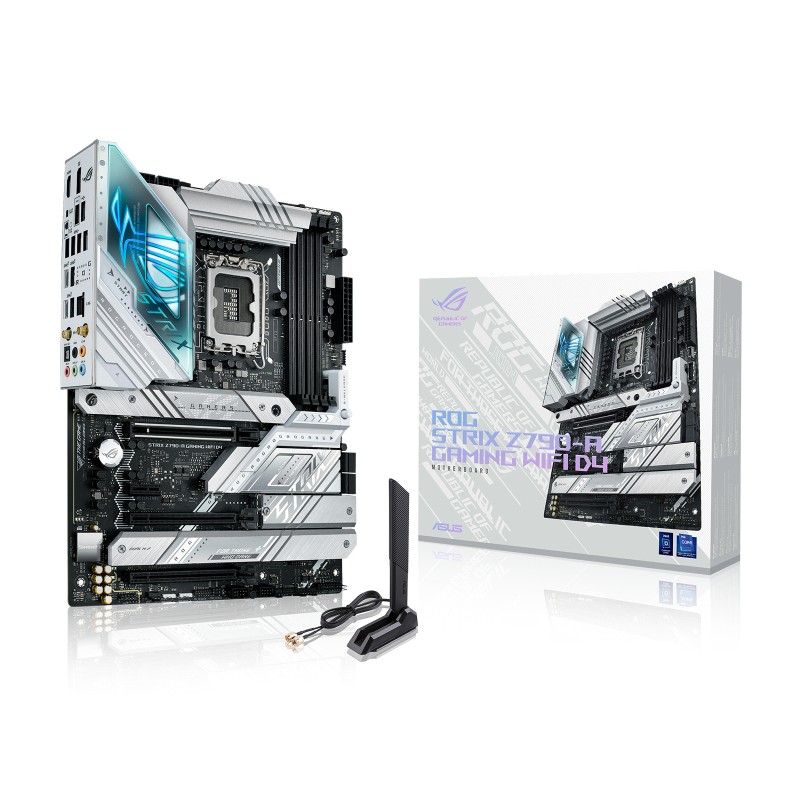 MB ASUS ROG Strix Z790-A Gaming WIFI D4 /LGA1700/4xDDR4/M.2/W6E+BT5.3/HDMi/DP/ATX
