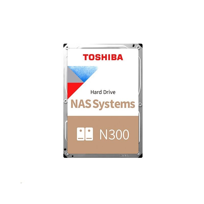 Toshiba interní HDD 10TB N300 NAS 3.5" SATA 256MB 7200RPM RETAIL