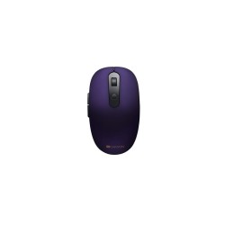 CANYON myš silent optická 2v1 bezdrátová CMSW09, nastavitelné rozlišení 800/1000/1200/1500dpi, 2v1 (BT/2.4GHz), fialová