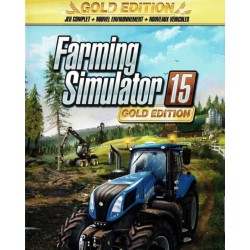 Farming Simulator 15 Gold Edition – hra pro PC (elektronická licence)