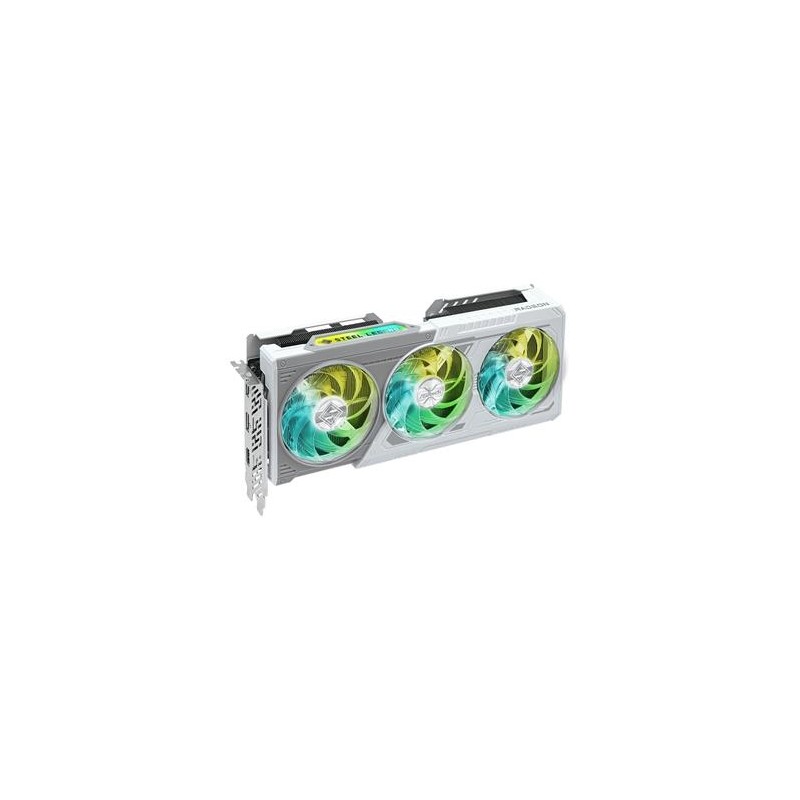VGA Asrock Radeon RX9060 XT Steel Legend 16GB OC GDDR6 White