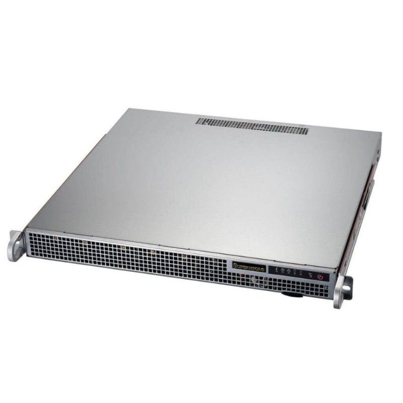 SUPERMICRO AS-1015A-MT, EPYC Raphael 4124P CPU, 16GB DDR5-5600, 2x SSD 2.5" SATA 480GB, Std LP 2-port GbE RJ45, Intel i3