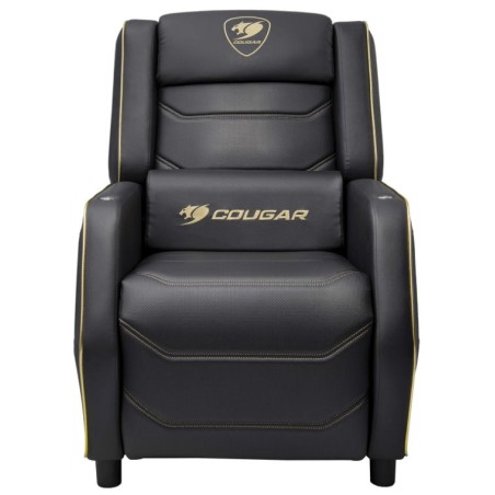 COUGAR herní křeslo RANGER PRO ROYAL - černá/zlatá, USB-C, otočný stolek, boční kapsa