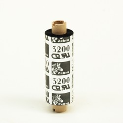 Wax/Resin Ribbon, 84mmx74m (3.31inx242ft), 3200 High Performance, 12mm (0.5in) core, 12/box