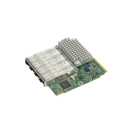 SUPERMICRO AIOM Quad-Port 10GbE(2xRJ45 & 2xSFP+) Based on Intel X710 AOCATGI2T2SMO