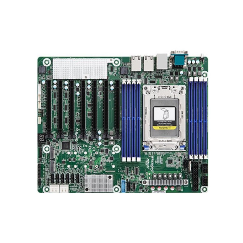 ASRock Rack WRX80D8-2T WRX8, 8xDDR4, 12x SATA, 2x M.2(22110), 7x PCIe x16, 2x 10Gb LAN, IPMI