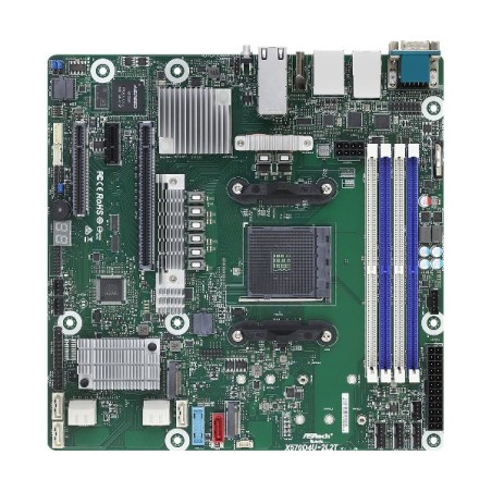 ASRock Rack X570D4U-2L2T AM4, 4xDDR4 ECC, 8x SATA, 2x M.2(22110/22080), 3x PCIe, 2x 1Gb + 2x 10Gb LAN, IPMI X570D4U2L2TBCM