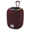 CANYON reproduktor BSP-8, RGB, BT V5.2, BLUETRUM AB5362B, 1x10W, USB-C, USB-A, microSD, AUX, červená
