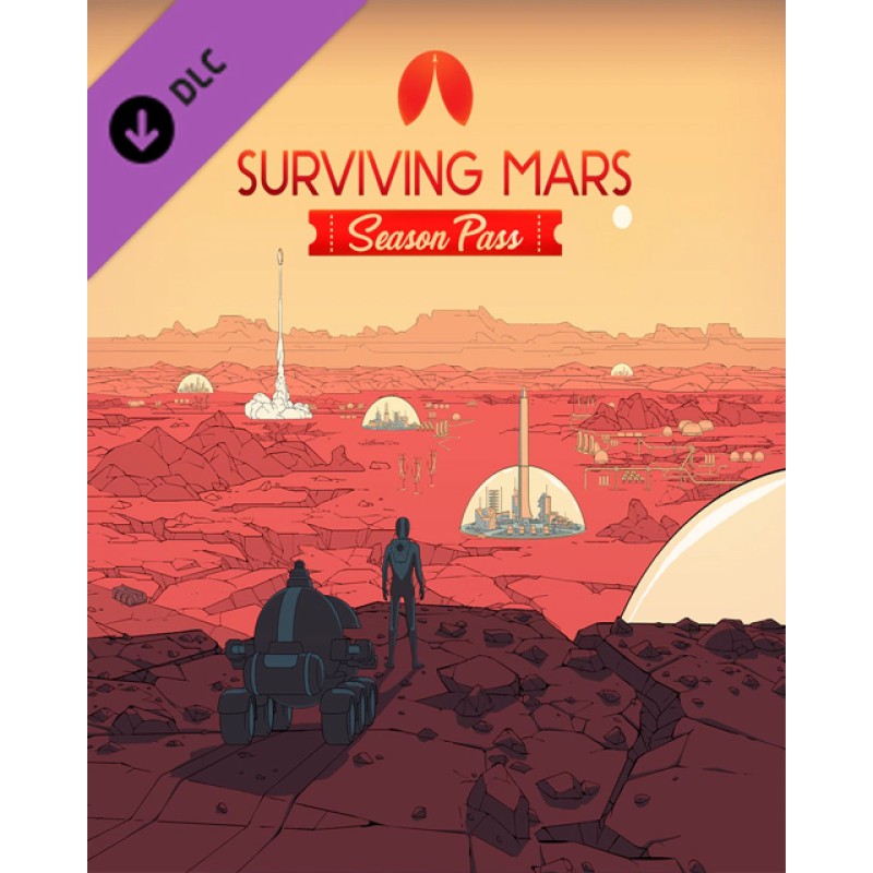 Surviving Mars Season Pass – herní rozšíření pro PC (elektronická licence)