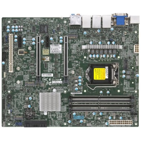 SUPERMICRO MB LGA1200 (Xeon W-13xx, core11), W580,4xDDR4,4xSATA,2xM.2,4xPCIe4.0 (16/8/1/1),HDMI,DP,DVI,Audio,2x LA… MBDX12SCA5FB