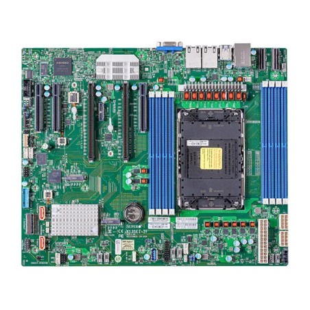 SUPERMICRO MB LGA4677, C741, 8x DDR5 ECC, 4x NVMe, 10xSATA3, 2x M.2, 5x PCIe5.0, 2x 10Gb LAN,IPMI MBDX13SEITFB