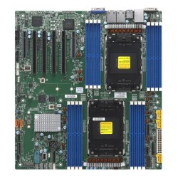 SUPERMICRO MB 2xLGA4677, C741, 16x DDR5 ECC, 6x NVMe, 10xSATA3, 2x M.2, 6x PCIe5.0, 2x 1Gb LAN,IPMI MBDX13DEIO
