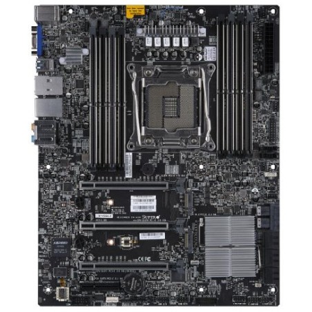 SUPERMICRO MB 1xLGA2066, iC422,8x DDR4 ECC,6xSATA3, 2x U.2, 2x M.2, PCI-E 3.0 3,1 (x16,x4), 2x LAN,IPMI MBDX11SRAFB