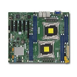 SUPERMICRO MB 2xLGA2011-3, iC612 8x DDR4 ECC,10xSATA3,(PCI-E 3.0/1,2,1(x16,x8,x4)PCI-E 2.0/1(x4),4x LAN,IPMI MBDX10DRLLN4B