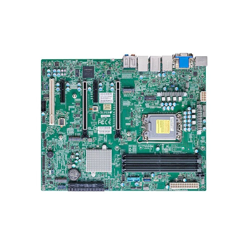 SUPERMICRO MB LGA1700 (core 12.g), W680,4xDDR5,8xSATA3,2xM.2,2x PCIe5.0 x16, 2x PCIe3.0 x4, PCI,HDMI,DP,DVI,Audio,2x… MBDX13SAEO